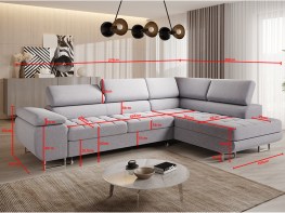 Minkšta sofa SOFIA